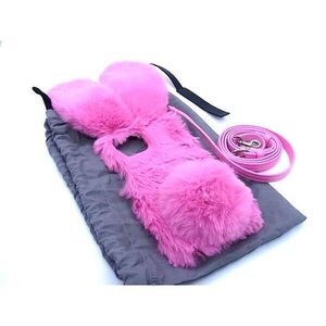 BALENCIAGA Fur iPhone Pro Case Pink